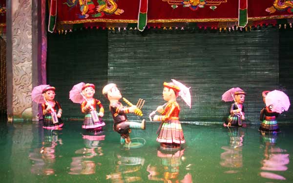 water puppet traditional dance